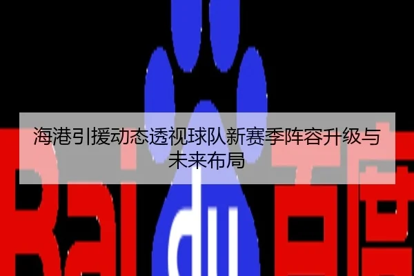 海港引援动态透视球队新赛季阵容升级与未来布局